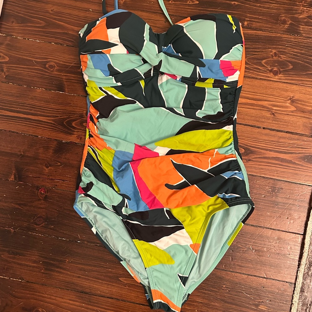 Anne Cole Multicolor Kids One Piece Swimsuit